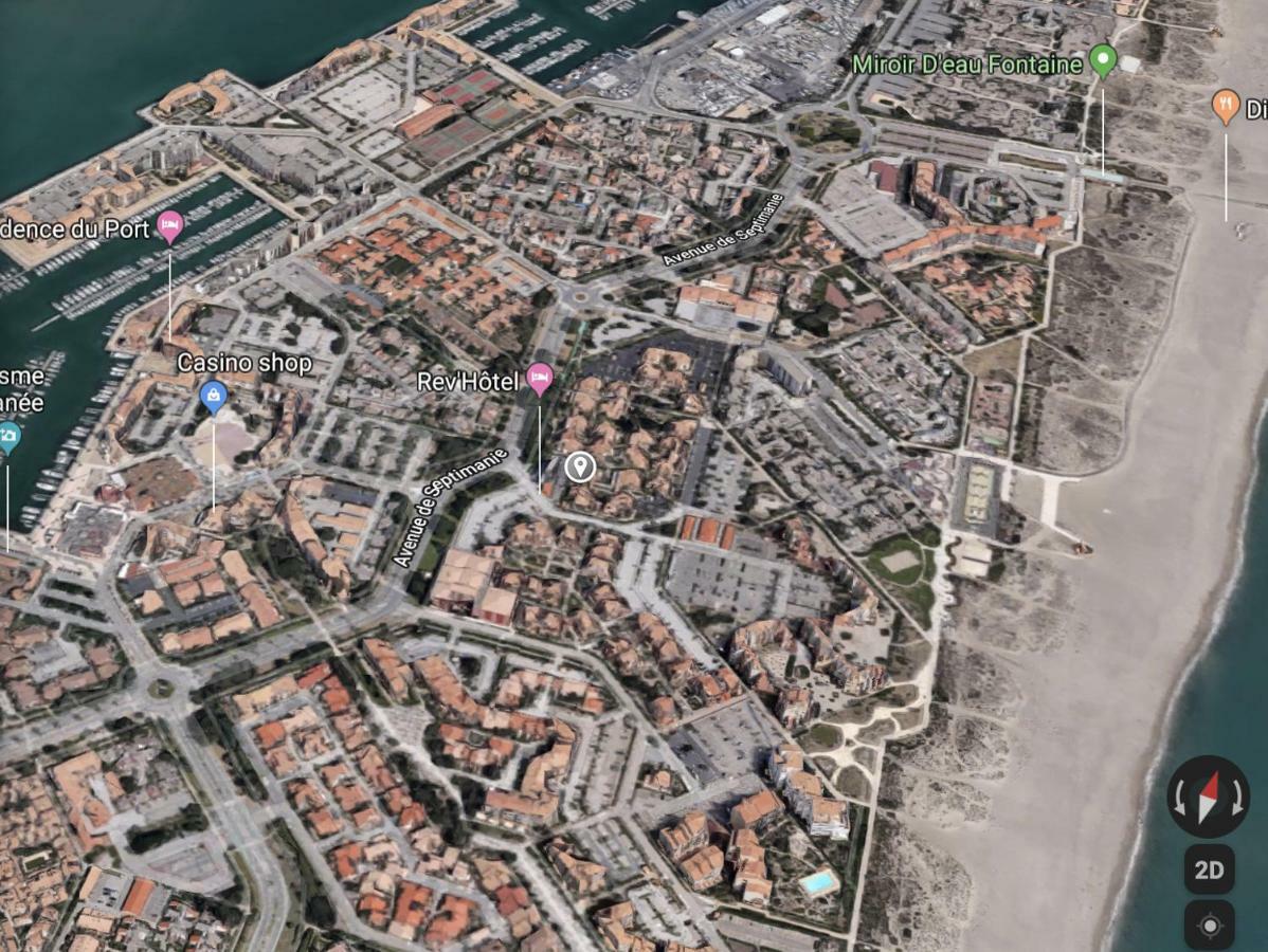 Port Leucate T2 Bis Wifi Les Sables 3 Apartment Bagian luar foto
